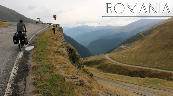 Cycling the Transfagarason, Romania.