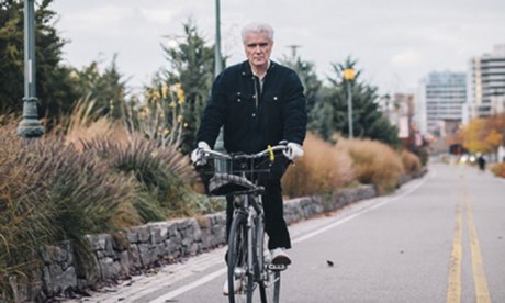 David Byrne cycling