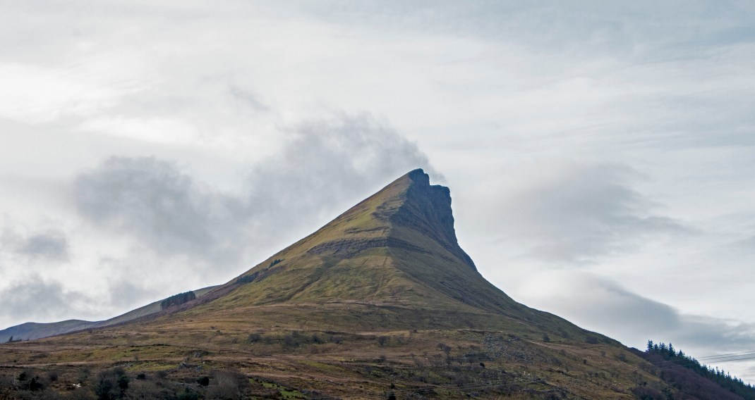 benwisken mountain in Gleniff, County Sligo, Ireland | Crank and Cog one day cycle loops in Ireland. Local Loops.