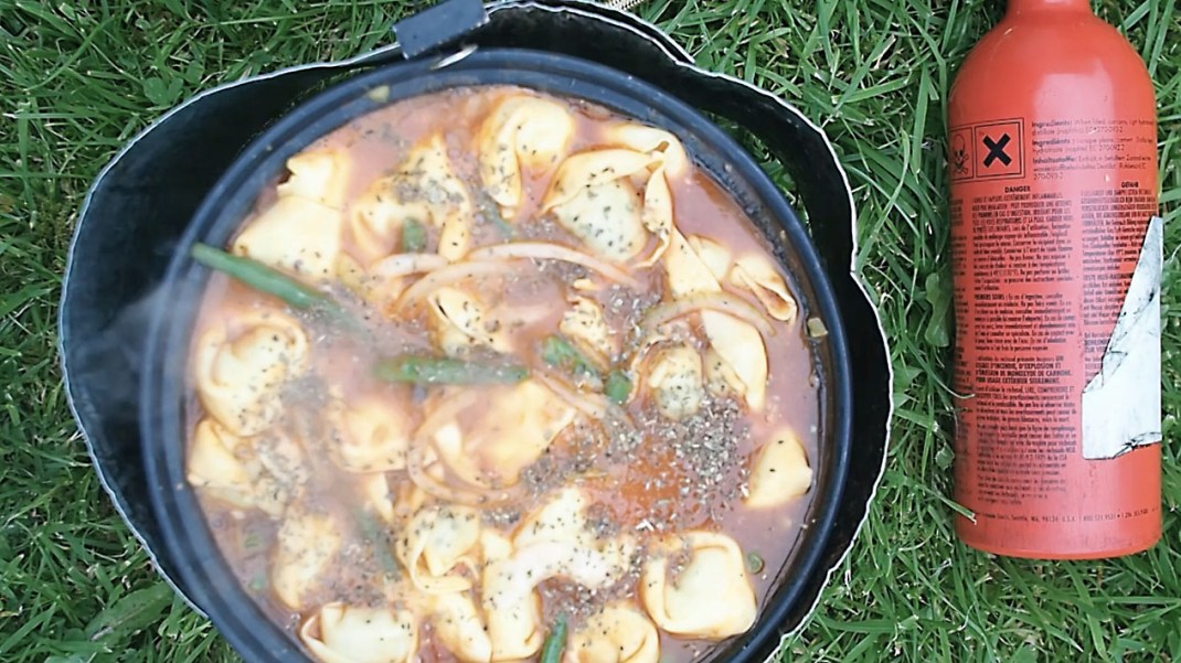 Fasta pasta. One pot cycle touring and hiking recipes. Crank and Cog