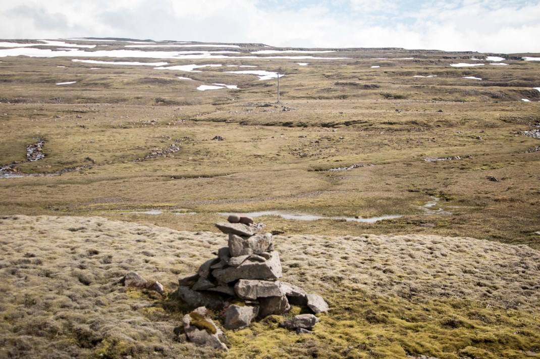 Icelandic cairns | Crank & Cog cycle tour of Iceland.