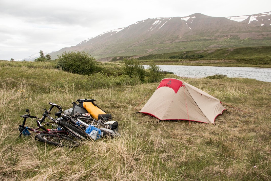 Camping in Iceland | Crank & Cog cycle tour of Iceland.