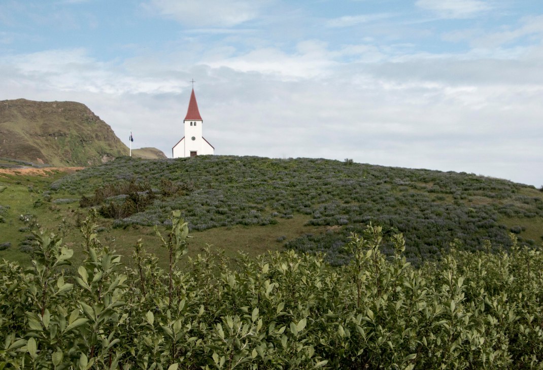 Icelandic church | Crank & Cog cycle tour of Iceland.