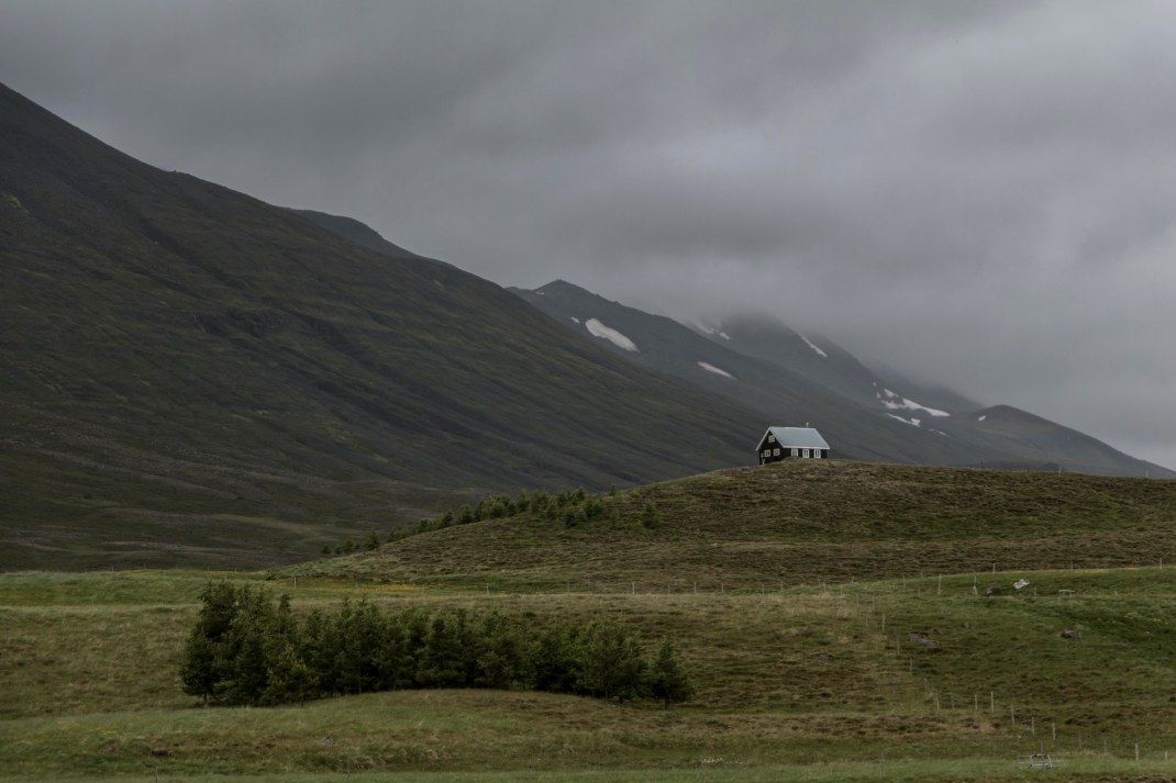 Country cottage amongst the hills of Iceland | Crank and Cog cycle tour of Iceland.
