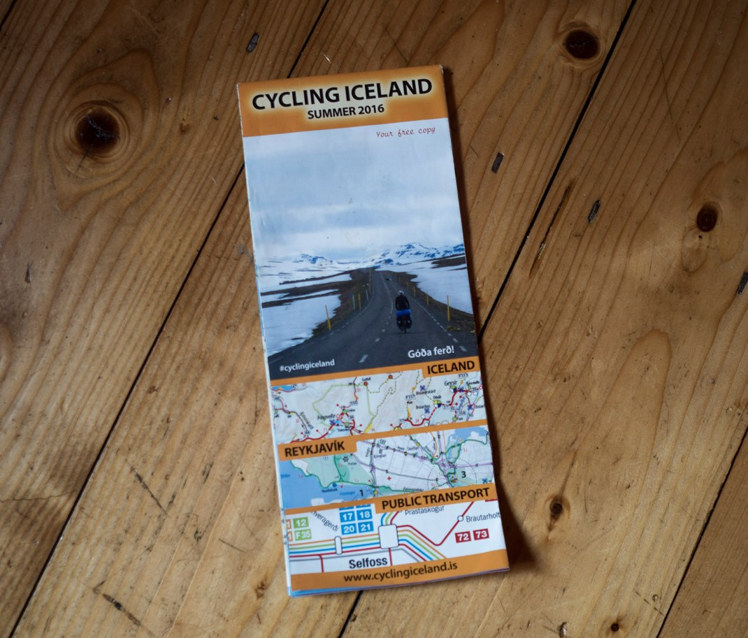 Cycling Iceland Map guide | Crank & Cog cycle tour of Iceland