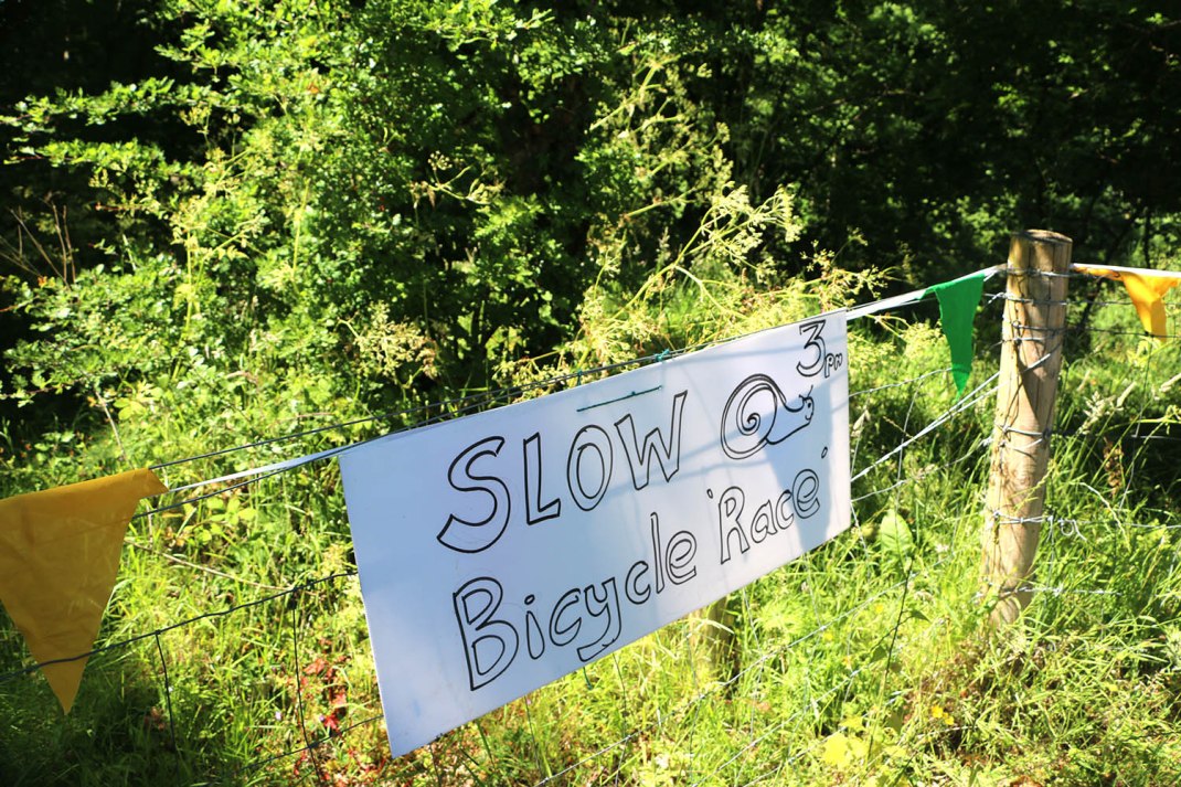 slow bike race